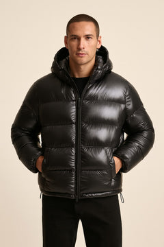 Men's Lightweight Puffer Jacket, Padded Layer